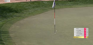 David Puig dials into close range at the third