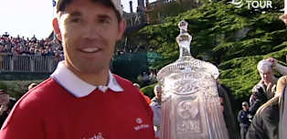 500 up for Pádraig Harrington