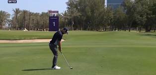 WATCH | Andy Sullivan chips in for eagle at the first