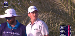 Daniel Hillier | Qatar Masters Round 2 | 16th Hole