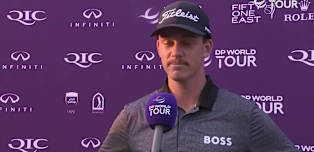 Daniel Hillier: Happy with late birdies