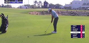 Jacob Skov Olesen | Qatar Masters Round 4 | 9th Hole