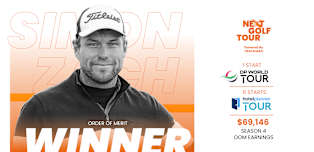 Simon Zach seals NEXT Golf Tour crown and earns DP World Tour and HotelPlanner Tour starts