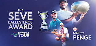 Marco Penge wins 2025 Seve Ballesteros Award