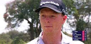 Ryggs Johnston: I used the off-week to work on my swing