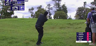 Patrick Reed shows great touch to help save par at the third