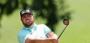 WATCH | Dan Bradbury almost holes out from the trees