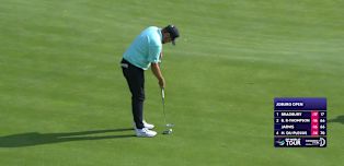 Dan Bradbury's winning moment at the 2026 Joburg Open