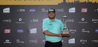 Dan Bradbury rises to the top and claims second Joburg Open crown
