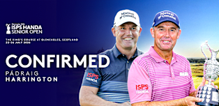 Pádraig Harrington to defend 2026 ISPS HANDA Senior Open title at Gleneagles