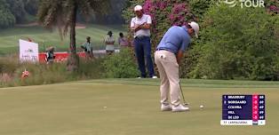 Francesco Molinari birdies fifth on day one in India