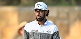 Akshay Bhatia pleased with response to rare mishap in India