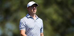 Rory McIlroy reeled in by Cameron Young on turbulent Masters Moving Day