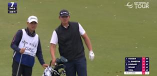 WATCH | Kuangyu Chen holes out for eagle on the seventh