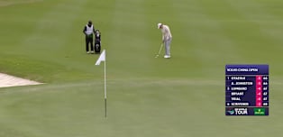 WATCH | Bernd Wiesberger holes out at the ninth