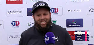 Andrew Johnston: I tried to say really relaxed. It clearly works a lot better than being uptight and anxious