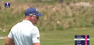 Shaun Norris opens with a birdie at the first