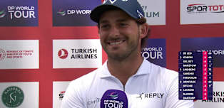 Gregorio De Leo: I didn't have a practice round so my caddie really helped me