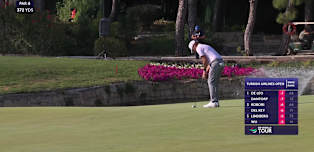 WATCH: Jordan Gumberg birdies 18th to finish on projected cut line