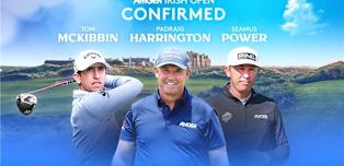 Talented trio strengthen home charge at Amgen Irish Open