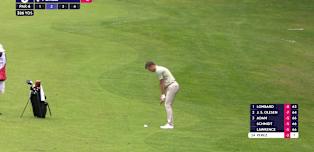 WATCH: Victor Perez almost holes out for eagle at the 8th