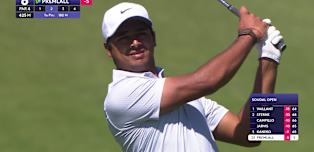 WATCH | Yurav Premlall almost holes out for eagle on the sixth