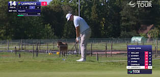 WATCH | Thriston Lawrence chips in on the 14th
