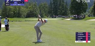 WATCH: Mikael Lindberg goes flag hunting at third