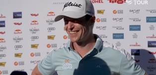 Calum Hill: The score on the course is on the front nine
