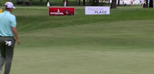 Bernd Wiesberger makes his 6th birdie of the day