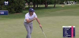 Ricardo Gouveia moves clear at the top