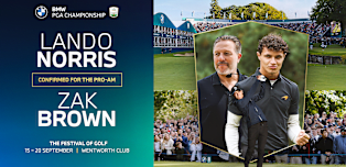 Lando Norris and Zak Brown confirmed for BMW PGA Championship Celebrity Pro-Am return