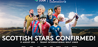 Scottish sporting stars confirmed for Nexo Championship Celebrity Pro-Am