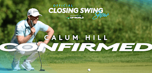 Calum Hill confirmed for Closing Swing Show 