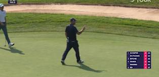 Andy Sullivan finishes in style with eagle