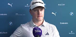 Jayden Schaper: The greens were soft so you could attack the pins