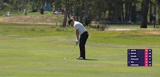 German amateur Finn Kölle sets up closing birdie to card second-round 67