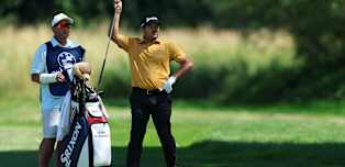 Hennie du Plessis grabs halfway Munich lead with final-hole eagle