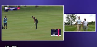 Finn Kölle dials in close at the tenth