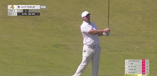 Chris Gotterup | Genesis Scottish Open Round 1 | Fourth Hole