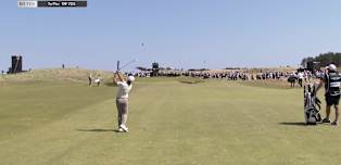 Viktor Hovland | Genesis Scottish Open Round 1 | Second Hole