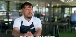 Meet Shirzai, back for a second year with Social Bite's Job First programme at Genesis Scottish Open
