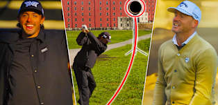 Marco Penge and Alex Noren Take on the Buffalo Trace Distillery Golf Combine