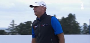 WATCH | Stewart Cink inches from an ace on the 11th