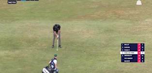 WATCH | Stephen Gallacher hits incredible approach into the last 
