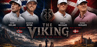 Four of the Nordic region's biggest golf stars launch THE VIKING