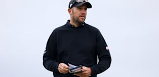 Matthew Southgate holds halfway Nexo Championship lead at windy Trump International Golf Links