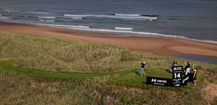 Shaun Norris cards albatross as he earns two-shot lead in Scotland