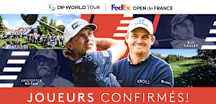 PGA TOUR winners Kristoffer Reitan and Bud Cauley confirmed for FedEx Open de France