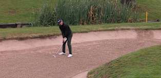 WATCH | Maximilian Steinlechner holes out from a bunker